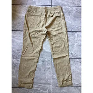 True Religion Women Khaki Jogger Pants Elastic Waist Drawstring Tan Size S thumbnail 2