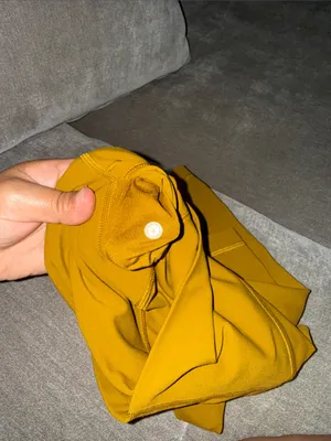 Lululemon High-Waist Mustard Women’s Bike Shorts thumbnail 4
