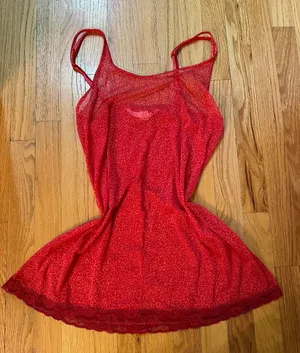 victoria’s secret mesh slip dress thumbnail 1