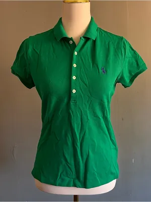 Polo Ralph Lauren Slim Fit Stretch Polo Shirt | Size: M | Billiard thumbnail 5