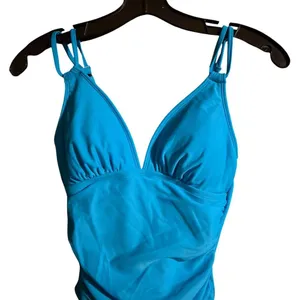 Shade & Shore NWT Blue One Piece Swimsuit Size Small thumbnail 2