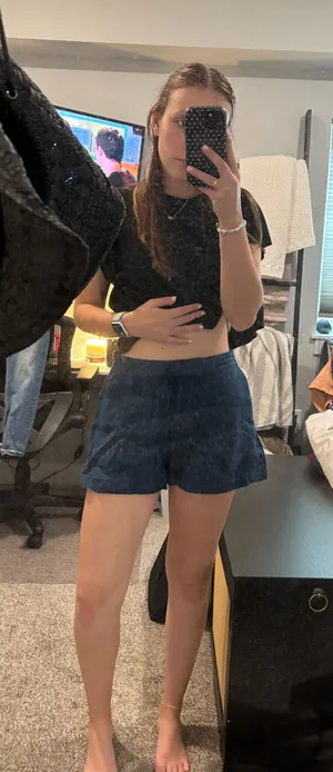Free people bailey linen shorts thumbnail 1