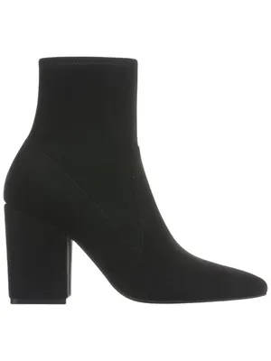 On 34th Zipper Micro Suede Mid-Calf Block Heel Boots 10019653600 Black 6M thumbnail 13