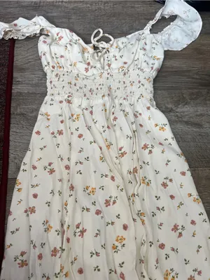 Reformation Emmaline Floral Print Mini Dress thumbnail 9