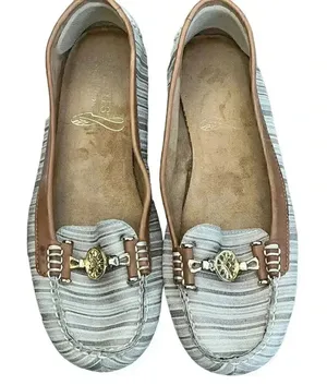 Aerosoles Women's Stripped Loafer‎ Size 9 thumbnail 1