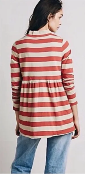 We the free mod‎ about it striped tunic xs thumbnail 1