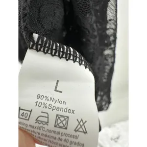Avidlove Womens Y2K Black Lace Cami Top Fairy Grunge Handkerchief Hem thumbnail 8