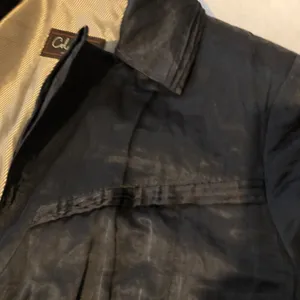 Cole Haan Dressy Black Rain Coat Sz 6 thumbnail 3