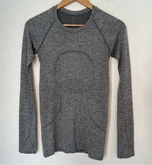 Lululemon Swiftly Tech Long Sleeve Shirt grey 4 thumbnail 1
