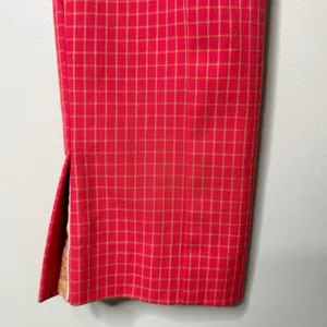 Anthropologie The Essential Slim Trousers Pants Trouser Orange Red Women’s 4 thumbnail 10