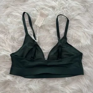 Aerie SMOOTHEZ Mesh Bralette Sycamore Size Small thumbnail 4