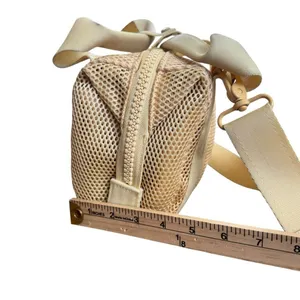 Dagne Dover Landon Air Mesh Carryall bag in Pollen Small thumbnail 11