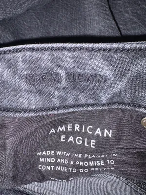 American Eagle Mom Jeans, Size 4 X-Short thumbnail 5