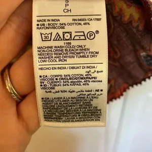 Old Navy NWT orange floral tie back dress small thumbnail 6