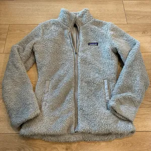 Patagonia Women’s Los Gatos Jacket Full Zip Sherpa Gray Size XS thumbnail 1