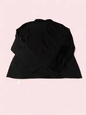 Black Ruffled Front Long thumbnail 2