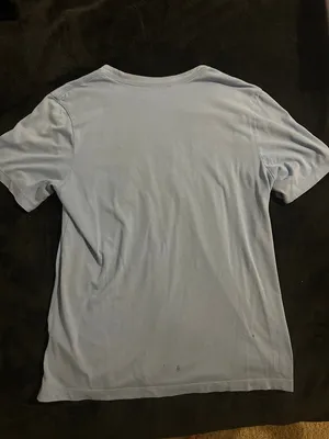 UNC Tar Heels Mens Baseball Shirt Size Small Tight Slim Fit Used Tee thumbnail 5