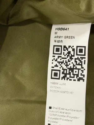 Army Green Double Breasted Trench Coat Longline Jacket H9B641 Size M thumbnail 8