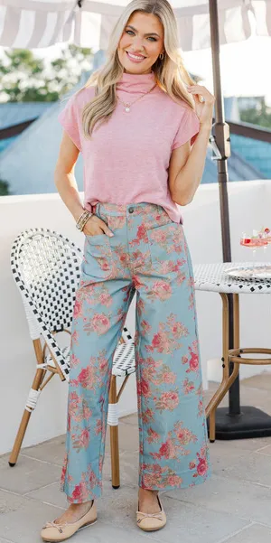Entro Sweet Like Honey Light Pink Blouse size Medium NWT  thumbnail 1