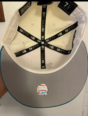 New Era Myfitteds Los Angeles Dodgers 50th anniversary union Air Force 180 size 7 1/4 brand new sold out thumbnail 4
