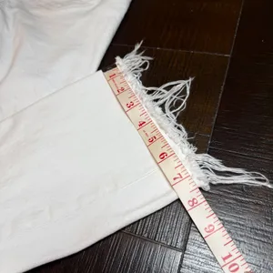 Citizens of Humanity Premium Vintage White High Rise Crop Raw Hem Jeans Size 25 thumbnail 15