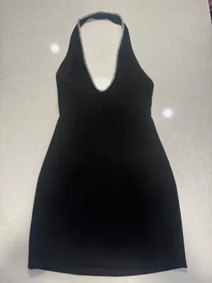 Zara Mini Dress with Rhinestones thumbnail 1