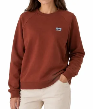 Patagonia Regenerative Organic Cotton Crew Sweatshirt Dried Vanilla Medium NWT thumbnail 1