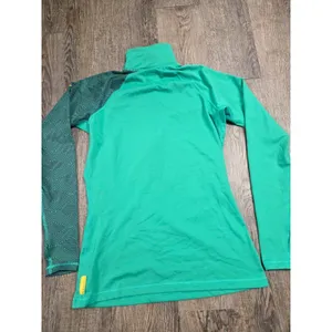 Nike Pro Hyper warm Half-Zip Training Top Livestrong Green Long Sleeve Large thumbnail 6