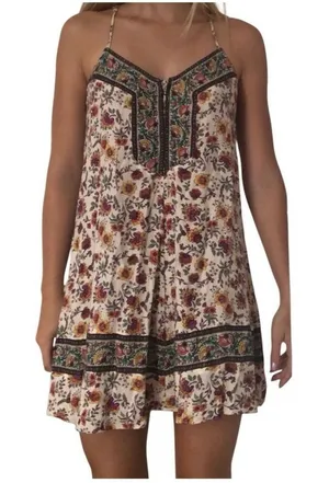 American Eagle floral mini dress size XS thumbnail 1