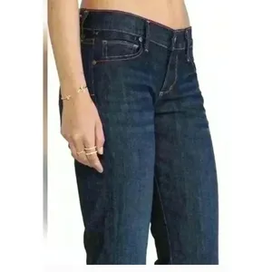 Citizens of Humanity Dita Petite Bootcut Jeans Women's 27 Dark Wash Stretch‎ thumbnail 2