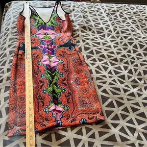 Revolve Clover Canyon Orchid Trip Neoprene Dress Sleeveless Mini Paisley‎ thumbnail 11