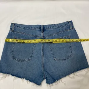 Uniqlo ,Women’s,Blue,Distressed,Short Jeans.Size-10 thumbnail 4
