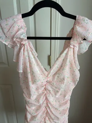 Nordstrom rack Floral Mini Dress thumbnail 4