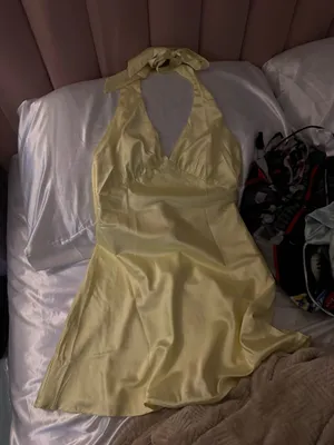 Peppermayo Mini Dress Yellow thumbnail 1