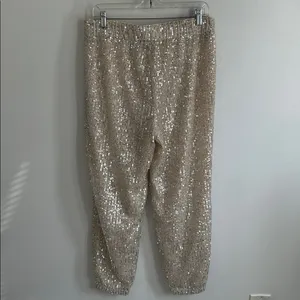 Loft Sequin Joggers Champagne thumbnail 5