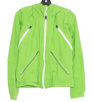 Lululemon Jacket Rise And Shine Y2K Outdoor Gorpcore Athleisure Frond Green Sz 4 thumbnail 1