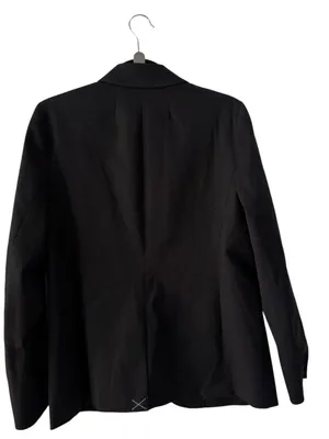 J.Crew Parke Bi-Stretch Cotton Blend Black Blazer Jacket Size 12 thumbnail 3