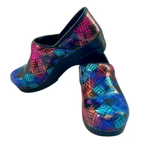 Dansko Clogs Professional Women Size EU 36US 5.5/6 Color Weave Patent Leather thumbnail 3