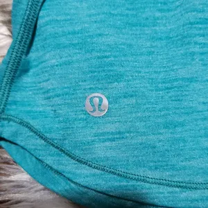 Lululemon Glide and Stride TankHeathered Viridian Green /‎ Viridian Green size 4 thumbnail 10