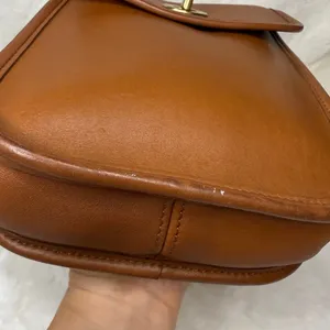 Vintage Coach Project Bag Small SidePack 9978 British Tan Crossbody thumbnail 6