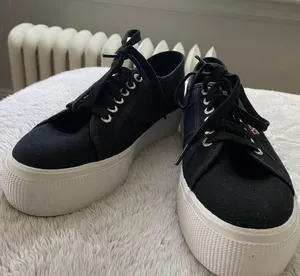 Black  Platform Sneakers thumbnail 6