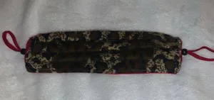 Handmade Fabric Face Mask Cheetah Leopard 🐆 Print Brown thumbnail 1