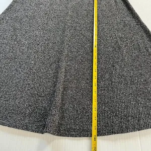 Old Navy Sz L Stretch Marled Pullover Flare Swing Midi Dress Long Flare Sleeve thumbnail 6