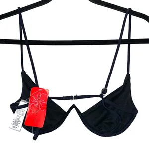 Gossip Black Underwire Bra Small NWT Strappy Back Lingerie Minimalist‎ thumbnail 3