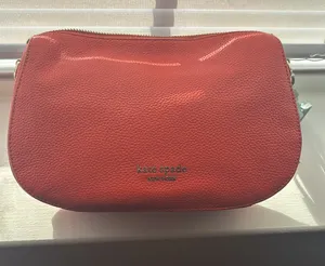 Kate Spade Crossbody Leather Pebbled orange  thumbnail 1