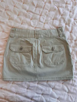 Vintage Khaki Mini Skirt Y2K thumbnail 2