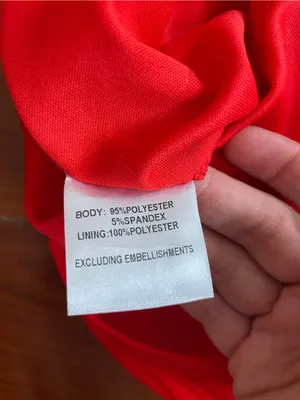 Hello Molly Backstage Passes One Shoulder Red Ruffle Mini Dress Sz XS 💚🎀 thumbnail 12