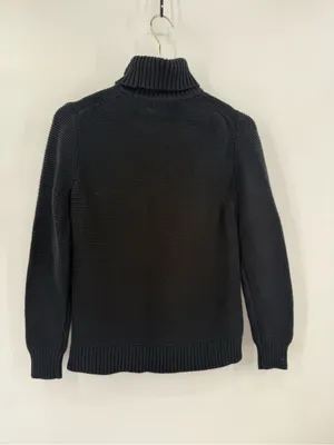 J crew Classic turtleneck sweater in black size small thumbnail 2