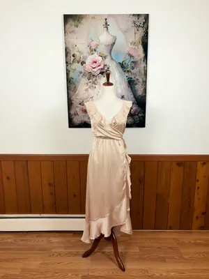 Elegant New Show Me Your Mumu Samantha Ruffle Dress thumbnail 3