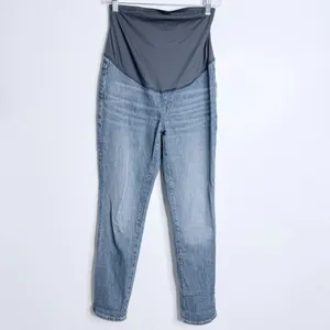 Madewell The Maternity Over-the-Belly Perfect Vintage Jean‎ Decatur Wash Size 25 thumbnail 2